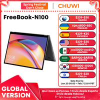 CHUWI FreeBook Laptop Tablet PC 13.5 Inch FHD Touch Screen Windows 11 Intel N100/i3-1215U Quad Core 12GB LPDDR5 512G SSD WIFI6