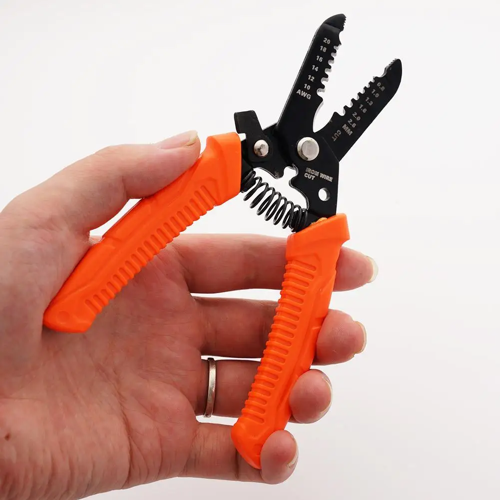 1 Pcs Multifunctional Wire Stripper Cable Cutter Crimper Cutting Plier Electrician Crimping Tool