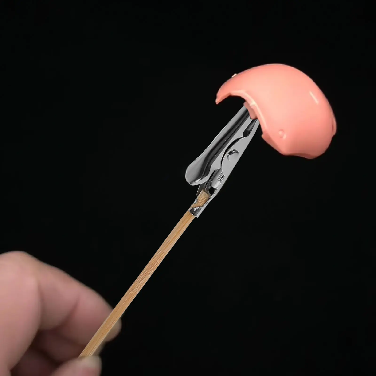 

20 шт. легких деревянных зажимов-крокодилов для рисования, из нержавеющей стали, для рукоделия и творчества