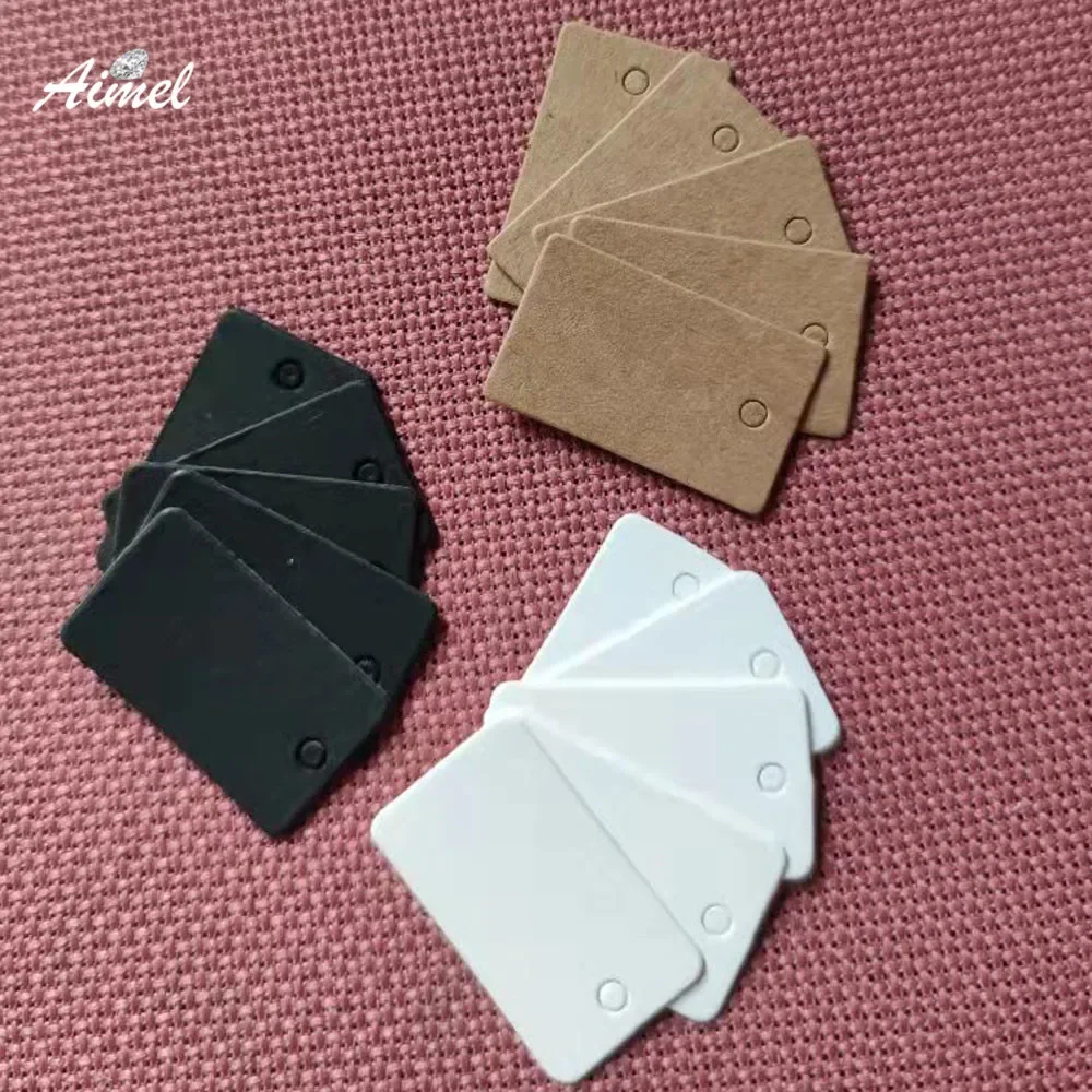 Mini Etiqueta de papel Kraft cuadrada pequeña, tarjeta de papel en blanco, etiqueta de jabón hecha a mano, favores de boda, etiqueta de regalo artesanal, etiqueta de embalaje DIY, 100 piezas