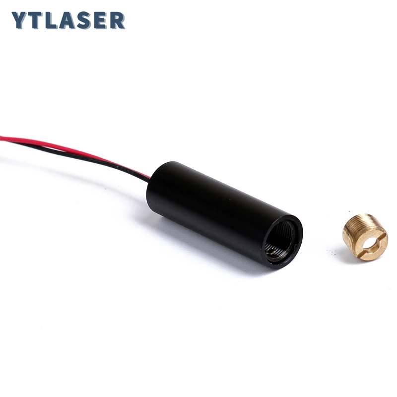 Glass Len/PMMA len D10X30mm Adjustable Focus 5mW 10mW 20mW 30mW 505nm Green Dot Laser Diode Module Industrial Grade ACC Driver