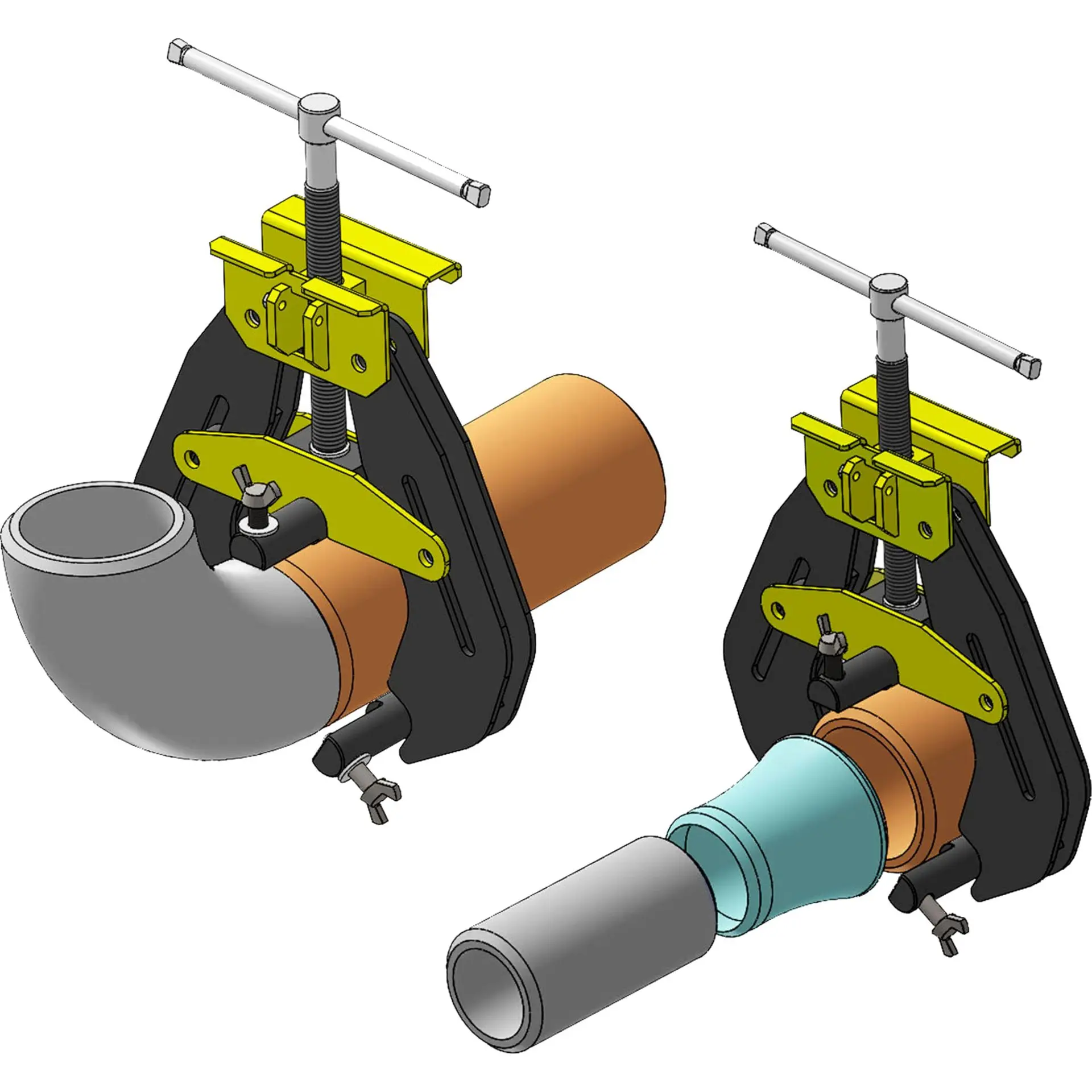 New Pipe Alignment Fixtures for Pipe Diameter Capacity 4.5 Inch - 12 Inch Assembly Fixtures