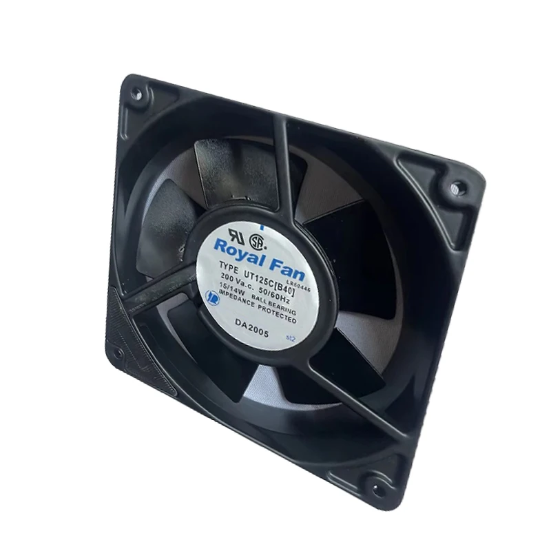 

120x120x38mm UT125C[B40] 12038 200V 15/14W All Metal Fan ac axial flow fans