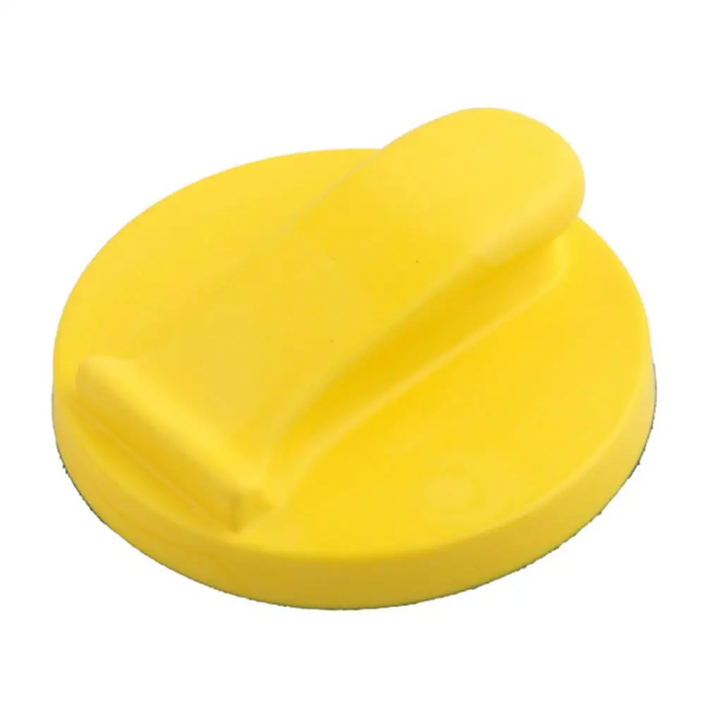 5 / 6 Inch Hook and Loop Swallow Tail Hand Grinding Blocks Sanding Disc Holder Sandpaper Backing Polishing Pad Woodworking Tools