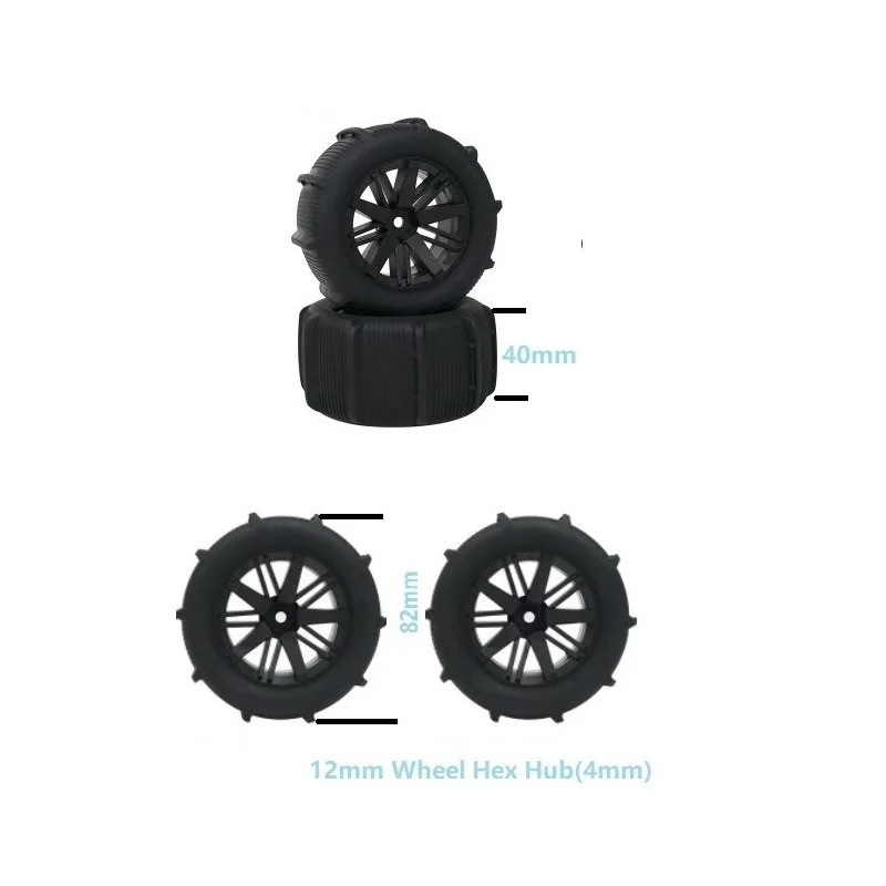 

Snow Sand Tires/Paddle Wheels for MJX Hyper Go 16210 16209 16208 Wltoys 144010 124016 124017 HBX16889A SCY16101 R/C cars/Trucks