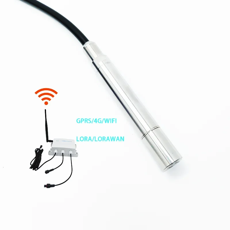 Diametro 16 mm Alta precisione Supporta Gprs 4G Wifi Lorawan Sensore di pressione dell'acqua per livello di acque sotterranee