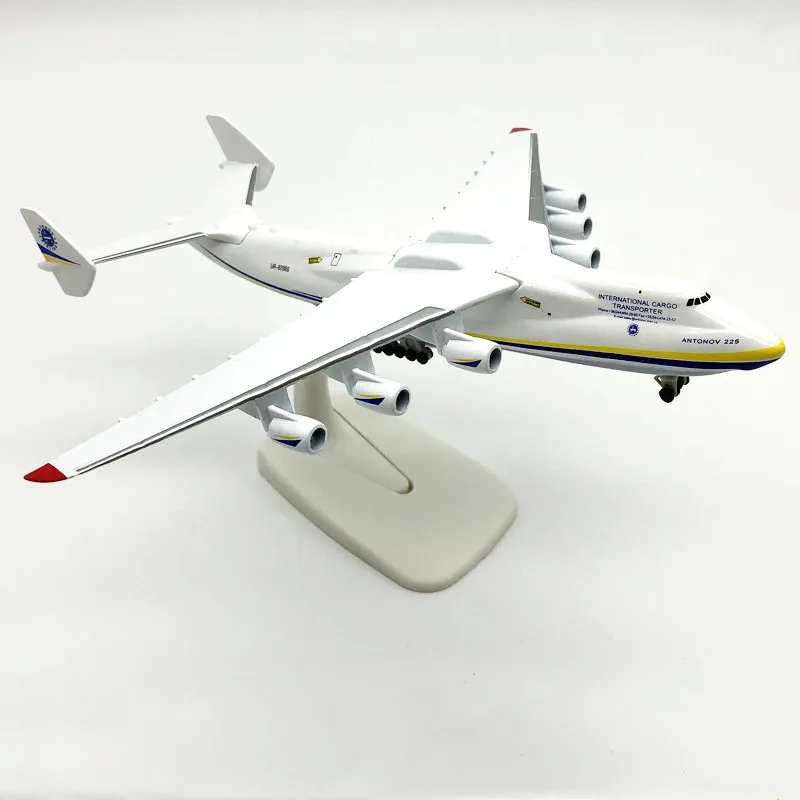 ANTONOV 225 Airlines Ukraine An-225 Mriya Alloy Soviet Union Air Airplane Model Plane Diecast Aircraft