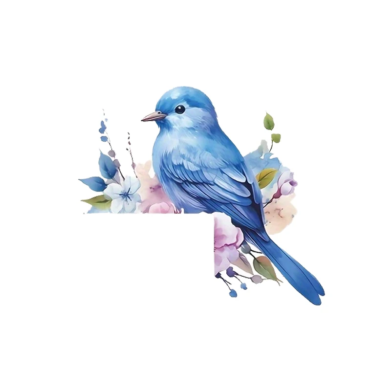 Bird Flower Switch Stickers Not Fade Living Room Badroom Plants Animal Wall Stickers Removable Vinyl Decals DIY Home Decoration
