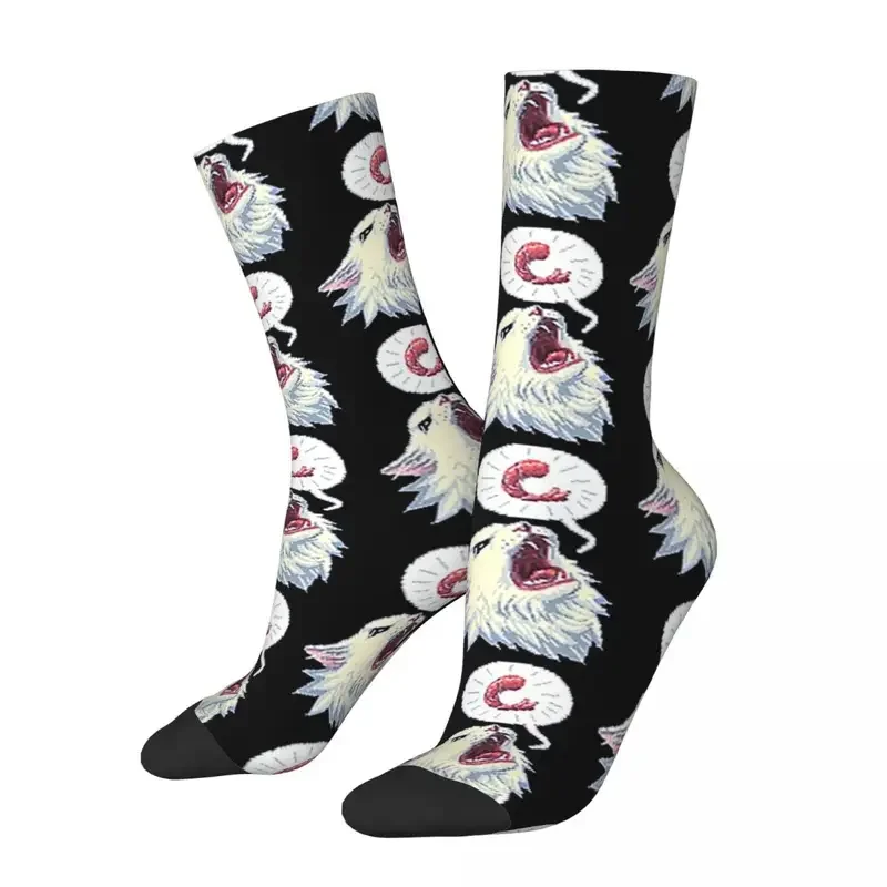 

Y2K 8-Bit Shrimpin' Thurston The Cat Harajuku High Quality Stockings All Season Long Socks For Man'S Woman'S Christmas Gifts