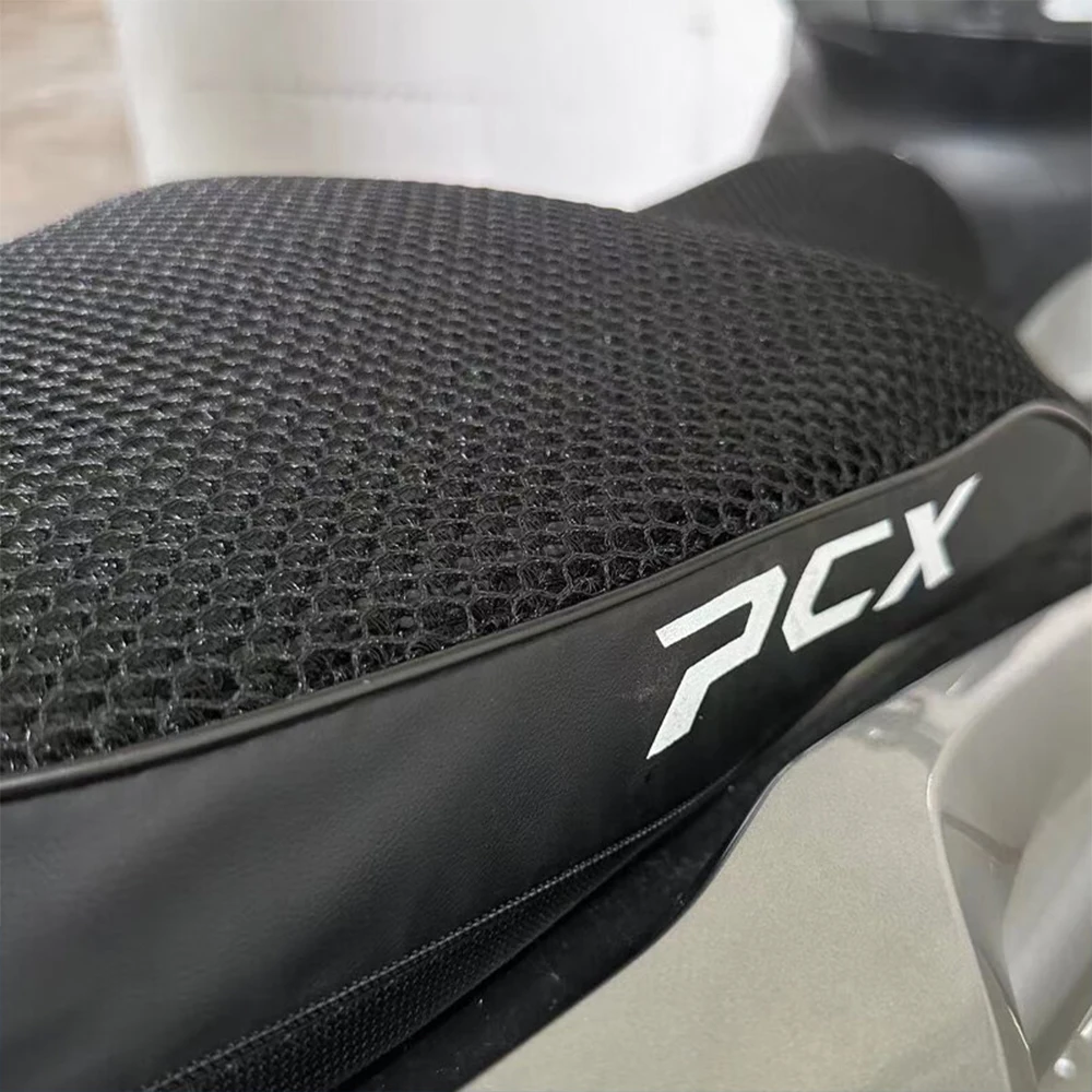 For HONDA PCX125 PCX150 PCX160 PCX 125 150 160 Motor Seat Cover Waterproof Dustproof UV Resistant Sunproof Breathable Seat