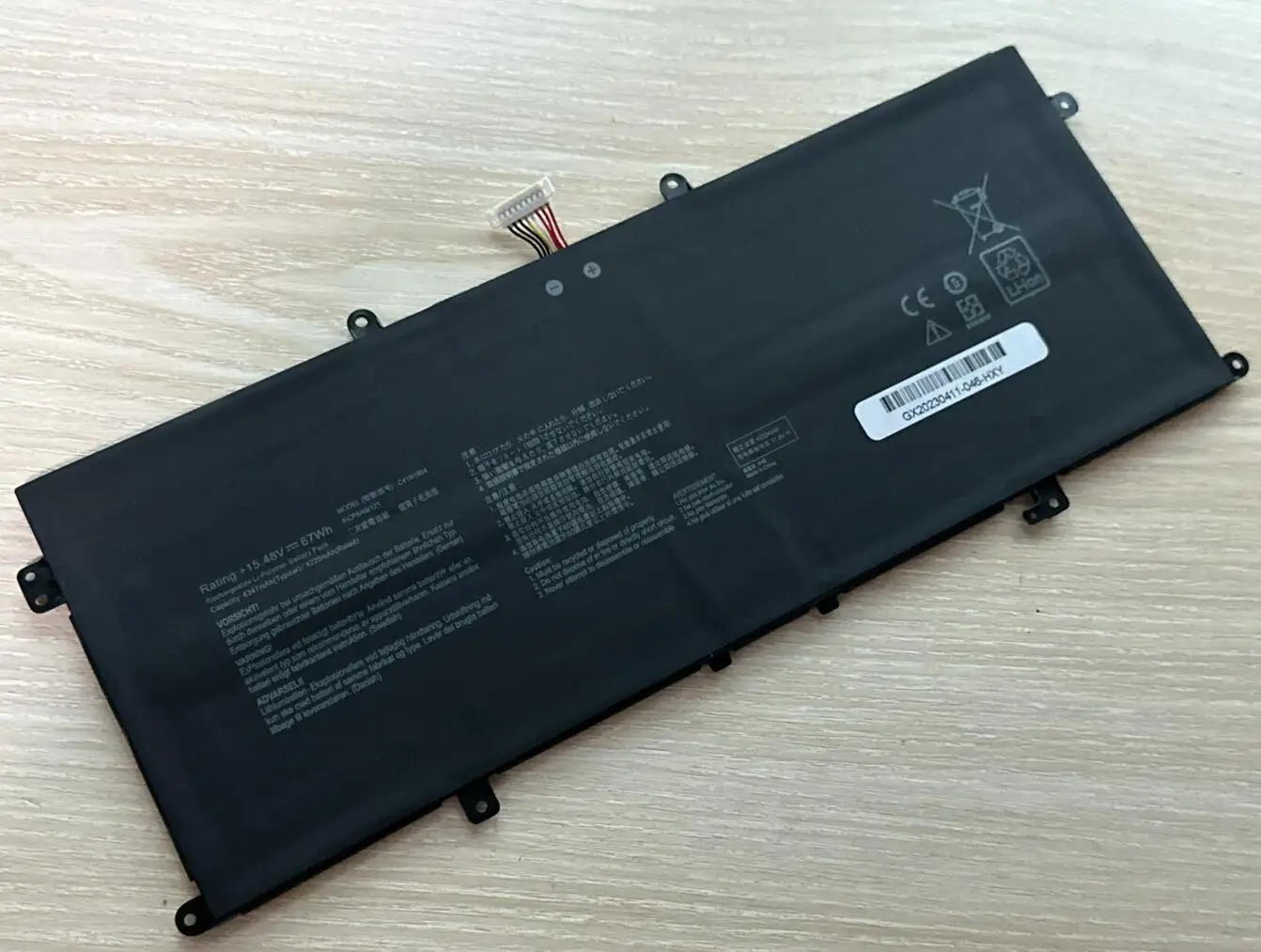 Imagem -03 - Bateria do Portátil C41n19041 C41n1904 para Asus Zenbook 14 Ux425ua Ux425ia Ux425ea Ux425ja Ux325ja Ux325ea Ux325ja Ux325ea Ux325ja Ux363ea