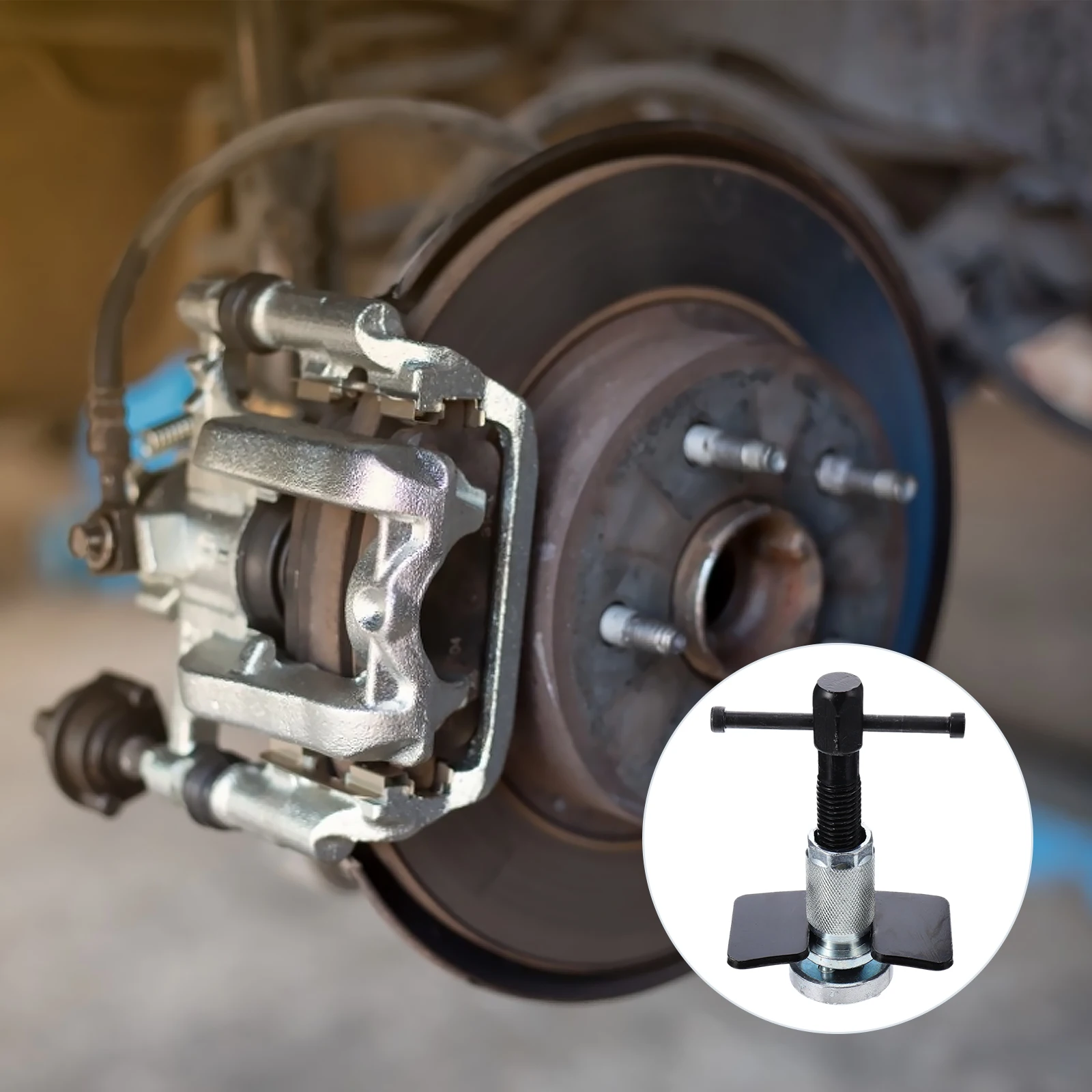 

Brake Adjustment Tool Premium Disc Separator Adjustable Caliper Retraction Easy Installation European Japanese Cars Auto Brake