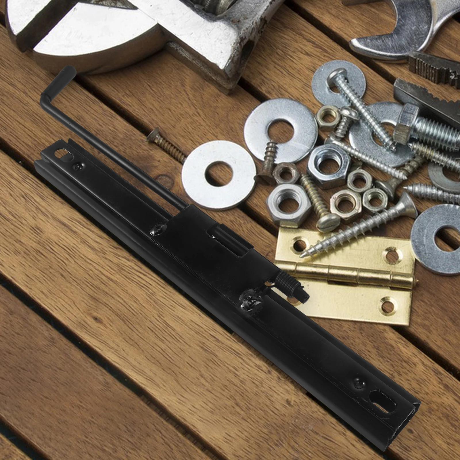 

Adjuster Car Rail Sliding Track Auto Slide Mount Sliders Adjustable Bracket Durable Iron Material Compatible with Various Models