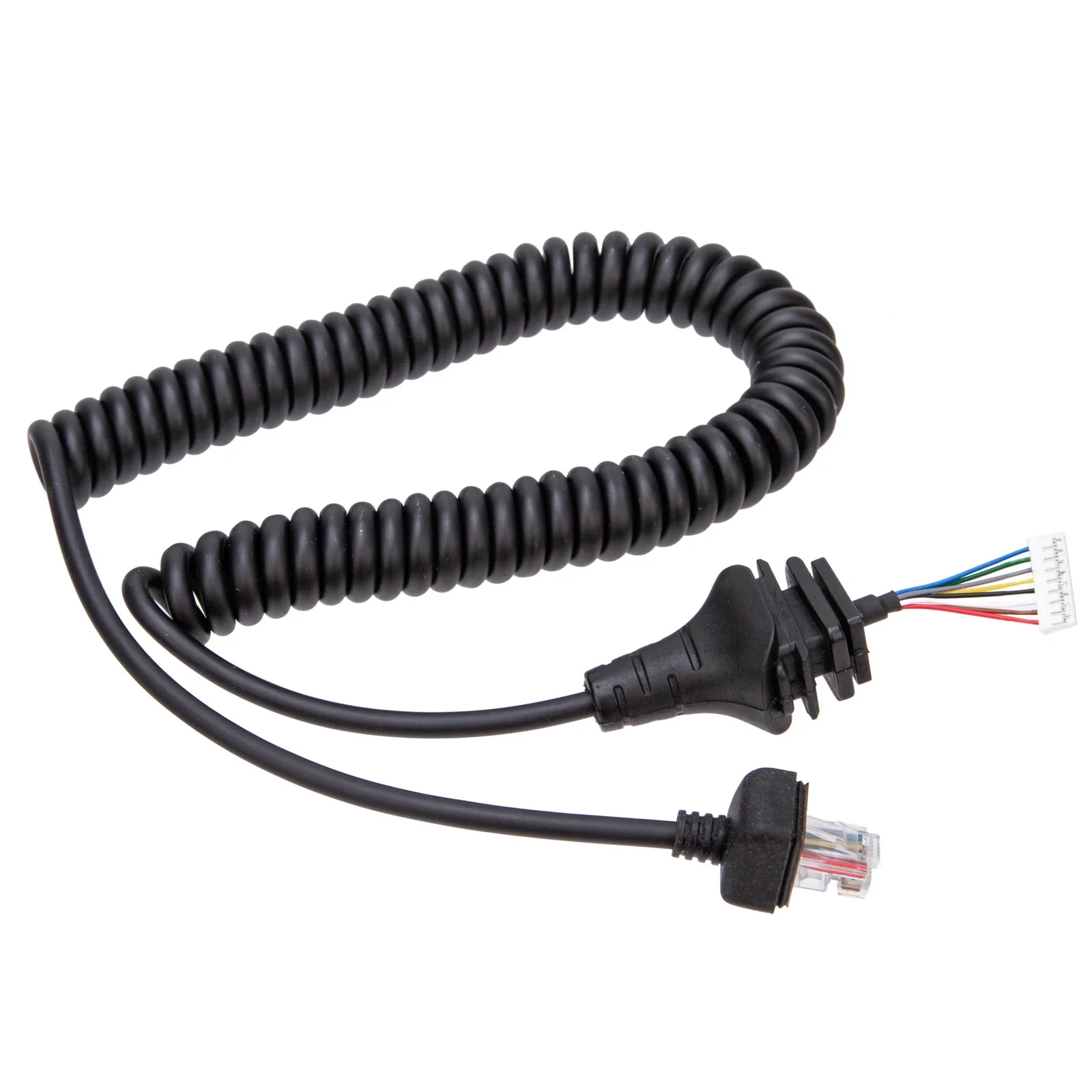 8 Pin HM-152 Mic HM152 154  Handheld Ridao Speaker Mic Microphone PU Cable For ICOM IC-2820H IC2825E IC2200 IC3600 F221 F520