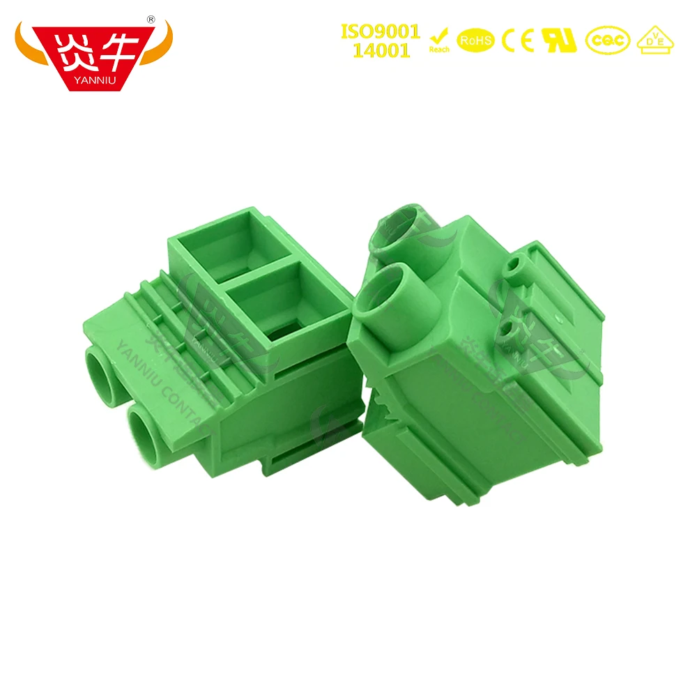 

KFA1270 KFB1270 12.7 12.7mm 2P 3P 600V 57A HIGH EFFICIENCY PCB UNIVERSAL SCREW TERMINAL BLOCKS 2PIN 3PIN CAN BE STITCHED KEFA