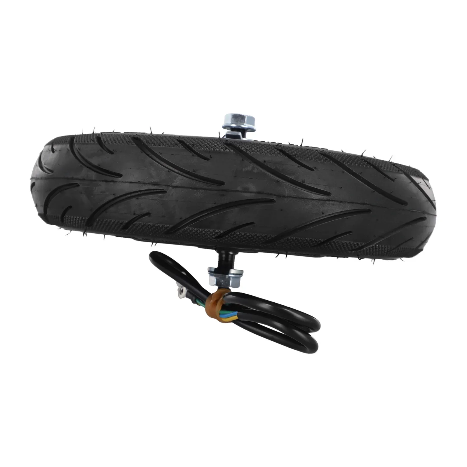 

Двигатель переднего колеса 36 В 300 Вт, замена для электрического скутера Ninebot F30 с эластичной резиновой шиной и рамой из алюминиевого сплава