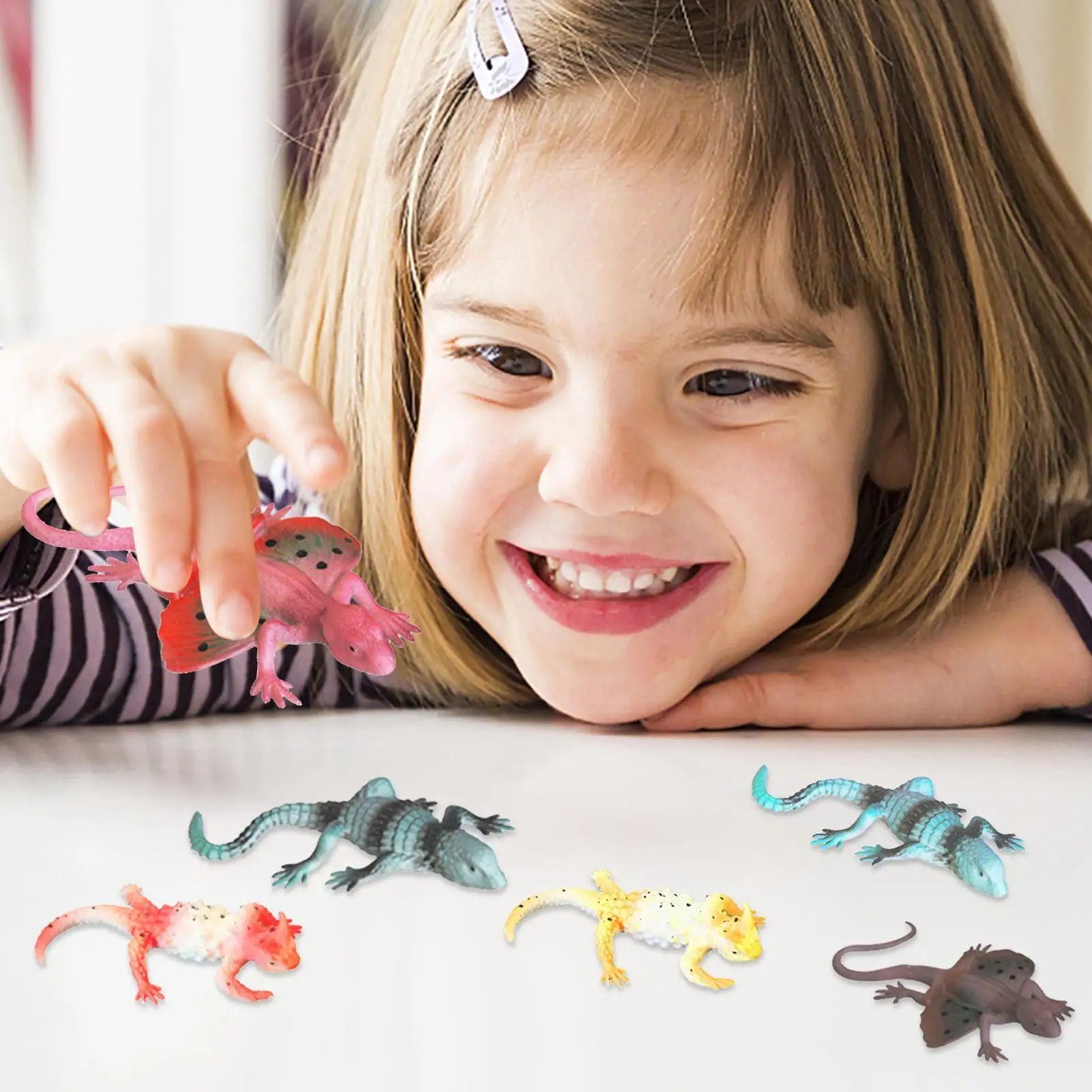 

Меняющие цвет игрушки в воде, 6 шт., фигурки ящериц, животных, сувениры для вечеринок, классные награды для мальчиков, девочек, детей в возрасте от 3 домом