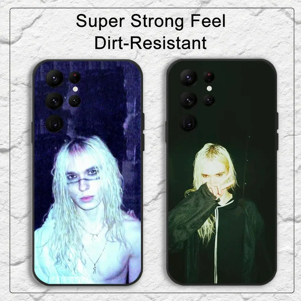 2-HhollisS Albums Singer Phone Case For Samsung S Series S20 S21 S22 S23 S24 FE Plus Ultra TPU Soft To Skin-friendly Case