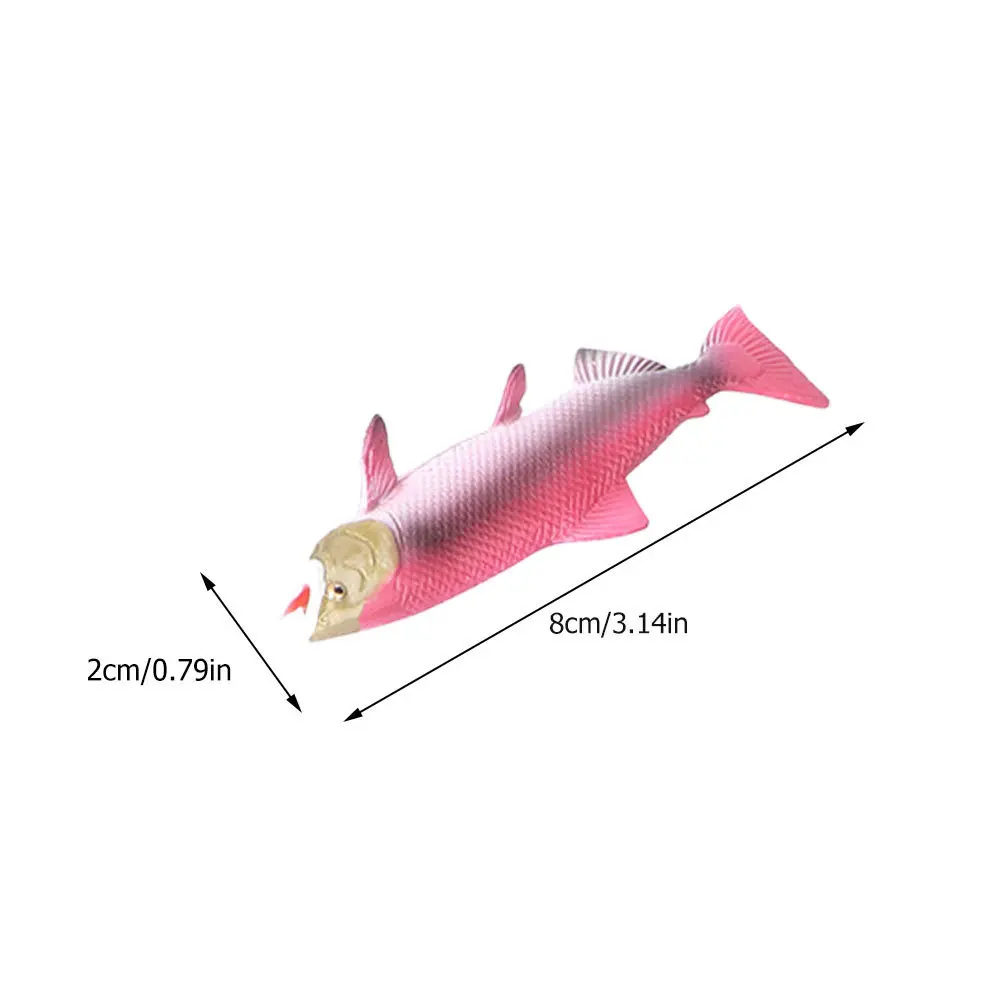 2 conjuntos de ciclo de crescimento de peixes, artesanal, design criativo, decoração de quarto, adereço educacional para crianças, modelo de figura de peixe, modelo de ciclo de vida de polvo