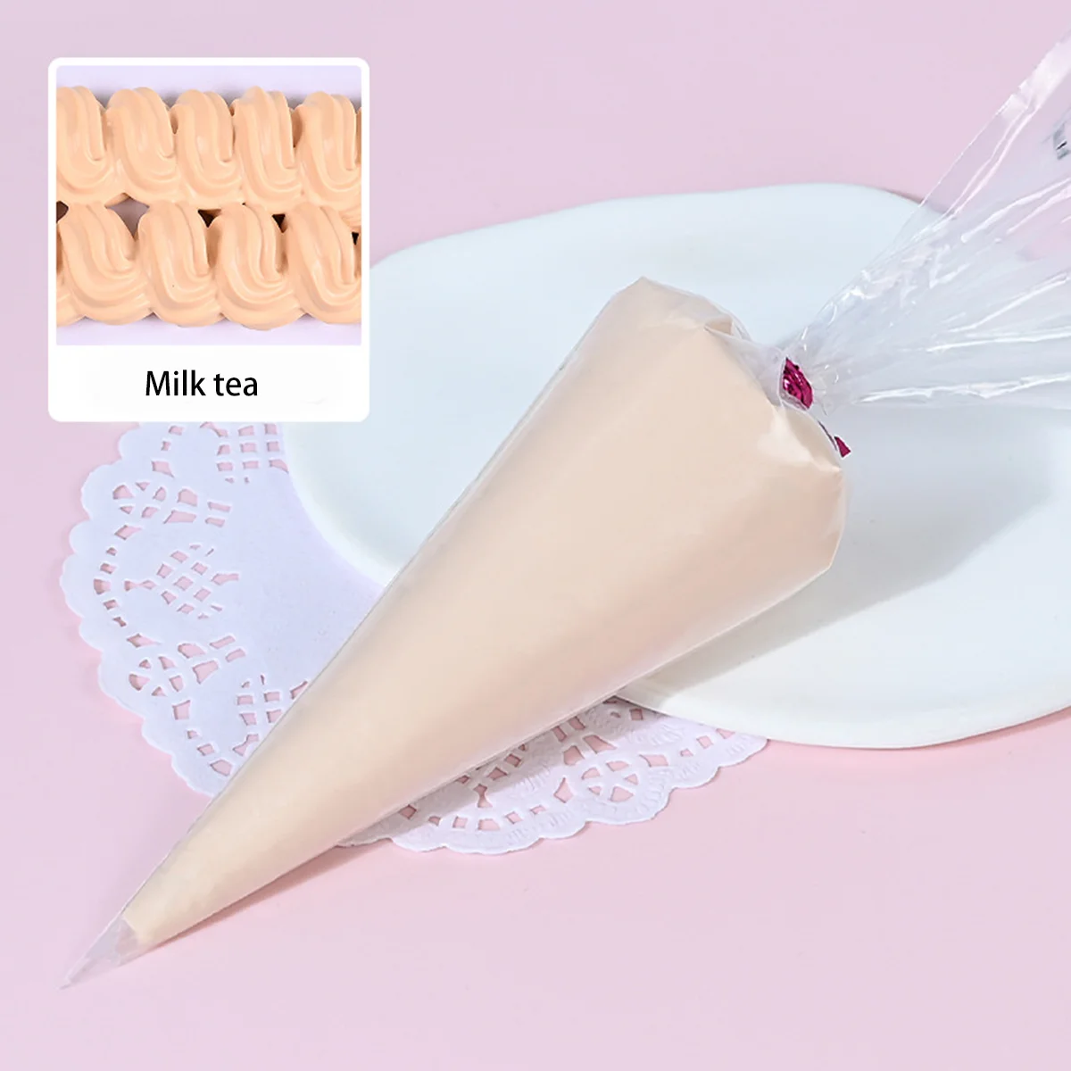 100g Harz DIY Creme Gefälschte Schlagsahne Ton Kleber Simulation Gel Mobile Shell DIY Handwerk Weichen Ton Dekoration Zubehör Diy