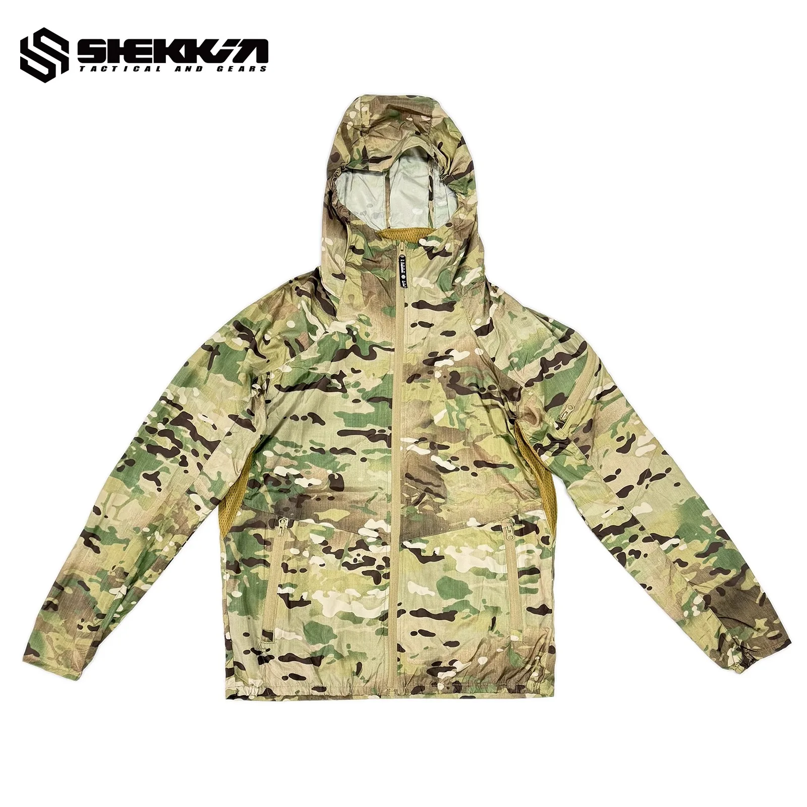 ShekkinGears Windbreaker Tactical Coat Outdoor Jacket MC Camouflage New Verson Skin Clothing Sun-protective Clothing