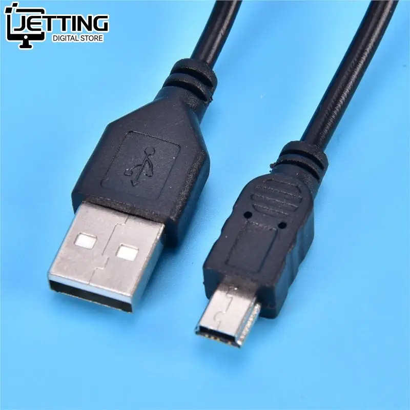 1m Long MINI USB Cable Sync & Charge Lead Type A To 5 Pin B Phone Charger