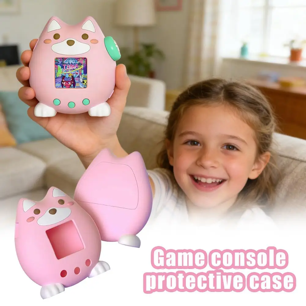 

Защитный силиконовый чехол для Tamagotchi Paradise — дизайн «стоящая собака», противоударный, устойчивый к царапинам, для виртуального питомца