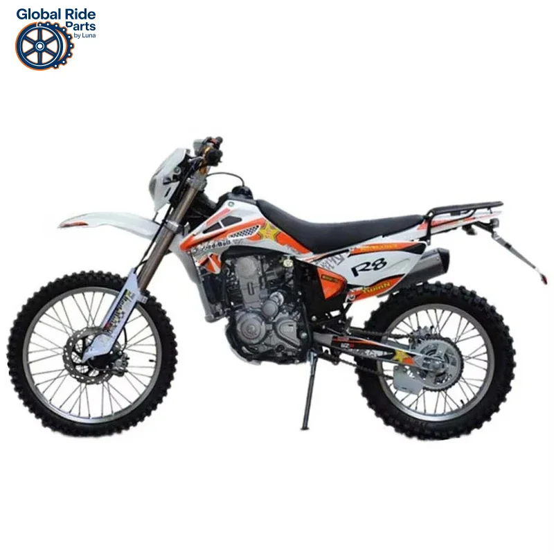 

250cc 4-Stroke Sport Racing , Air-Cooled 5-Speed Manual Dirt Bike,Electric Start & Disc Brake,Off Road Motorcycle