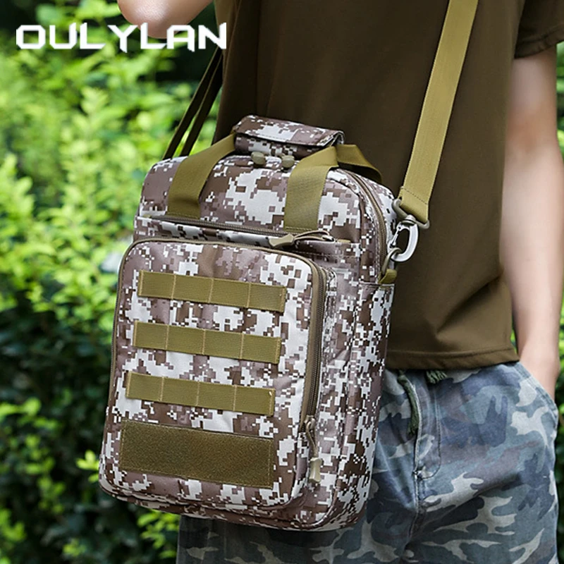 

Oulylan Camouflage Bag Outdoor Waterproof Messenger Bag Multifunction Tactical Large Capacity Laptop Shoulder Bags