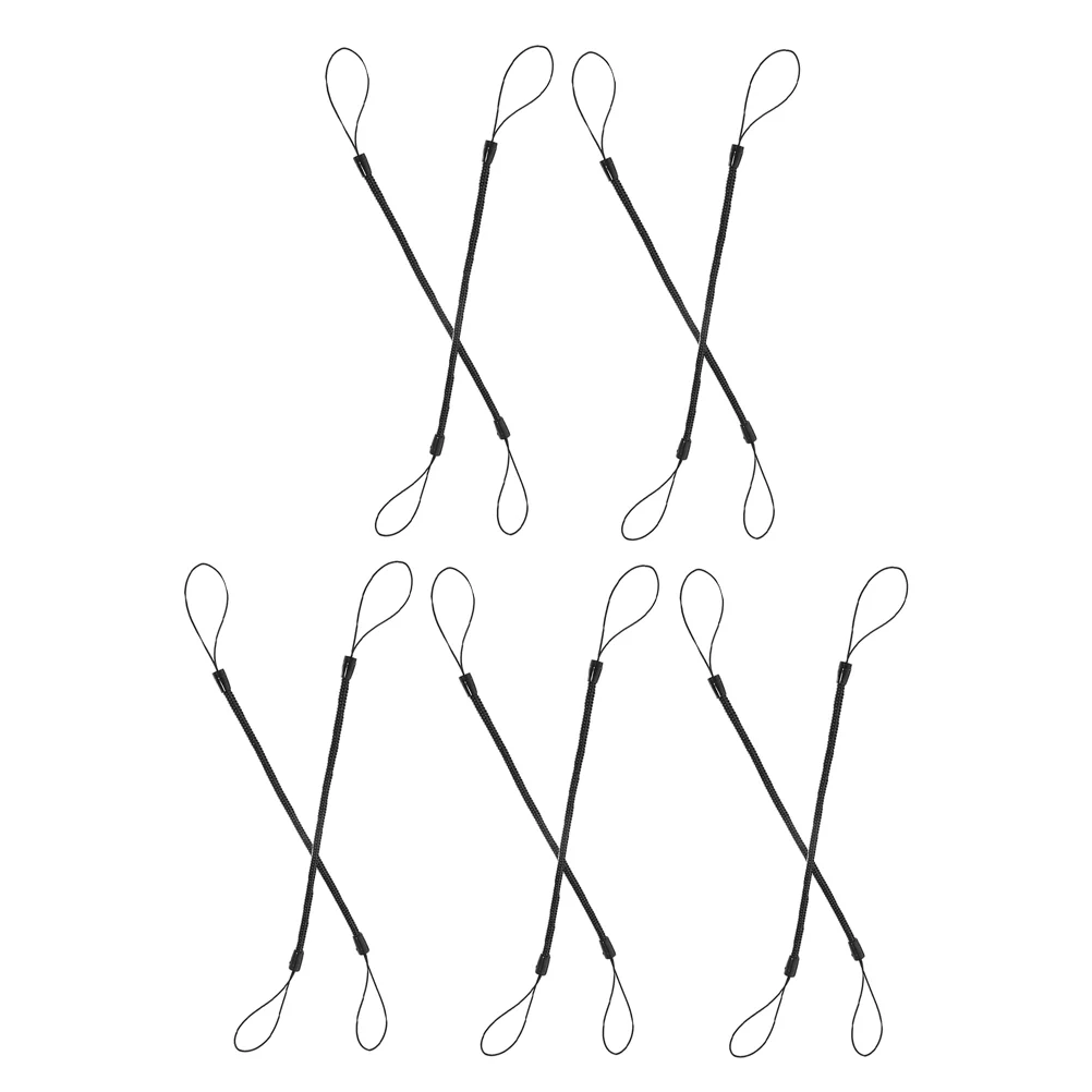 10 Pcs Ring Stylus Retractable Cord Miss Lanyards for Id Badges Touch Nylon Tether Pen