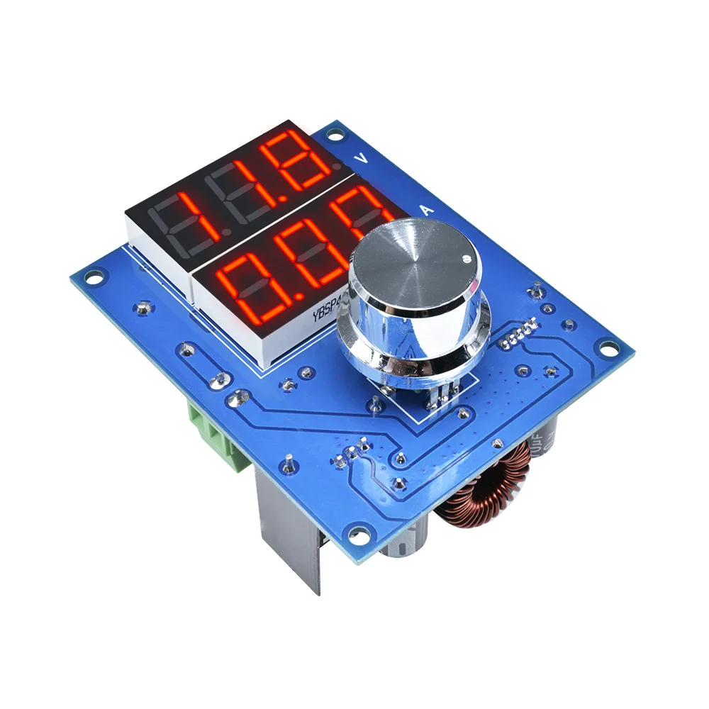 200W 8A Step Down Buck Converter LED Digital Voltmeter Ammeter DC-DC 4-40V to 1.2-36V Power Module XL4016 Voltage Regulator