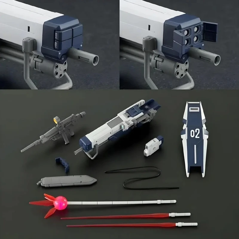 มีสินค้าในสต็อก Hg 1/144 Rx-80pr-2 Pale Rider Cavalry ชุดประกอบโมเดลฟิกเกอร์แอ็คชั่น ของเล่นเสริมพัฒนาการสำหรับเด็กผู้ชาย ของขวัญเซอร์ไพรส์ ของสะสม