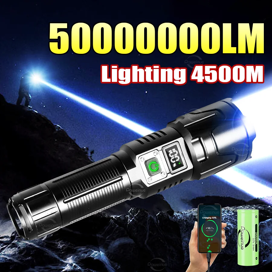 yZ[zPAWEINUO ł͂ LED d 5000000LM Px[dg[`CgY[ 4500M Lvނ胉v