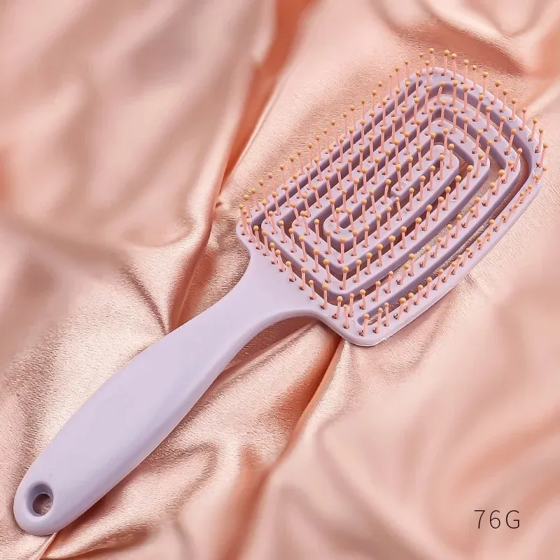 1pcs Massage Combs Salon Wet Hair Brush Women's Hairdressing Styling Hairdressing Tools Anti static Exfoliating Combs view 3