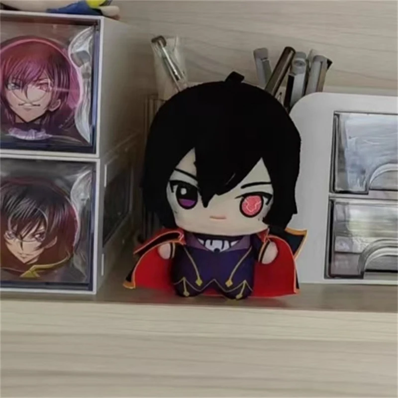 Anime 10cm Código Geass C.C. Lelouch Lamperouge Cecelia Anime Cosplay muñeco de peluche vestir juguete de peluche llavero colgante regalo