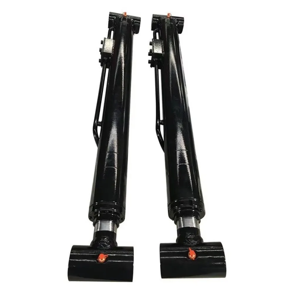 Double Acting Hydraulic Outrigger Cylinder Custom Rod End Flange for Engineering Machinery Press Heavy Duty Sale