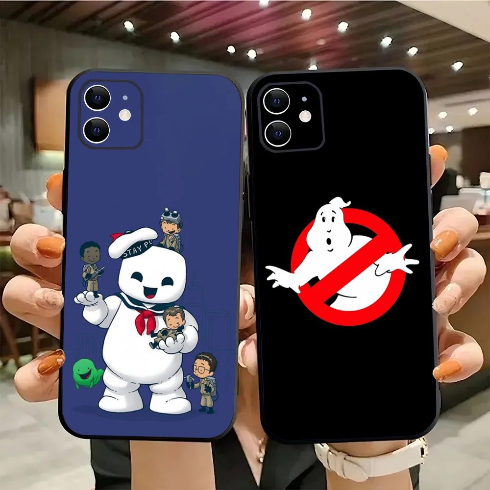 1pcFunny Movie G-Ghostbusters Phone Case Silicone Soft For IPhone 16 15 14 13 12 11 Plus Pro Max Plus