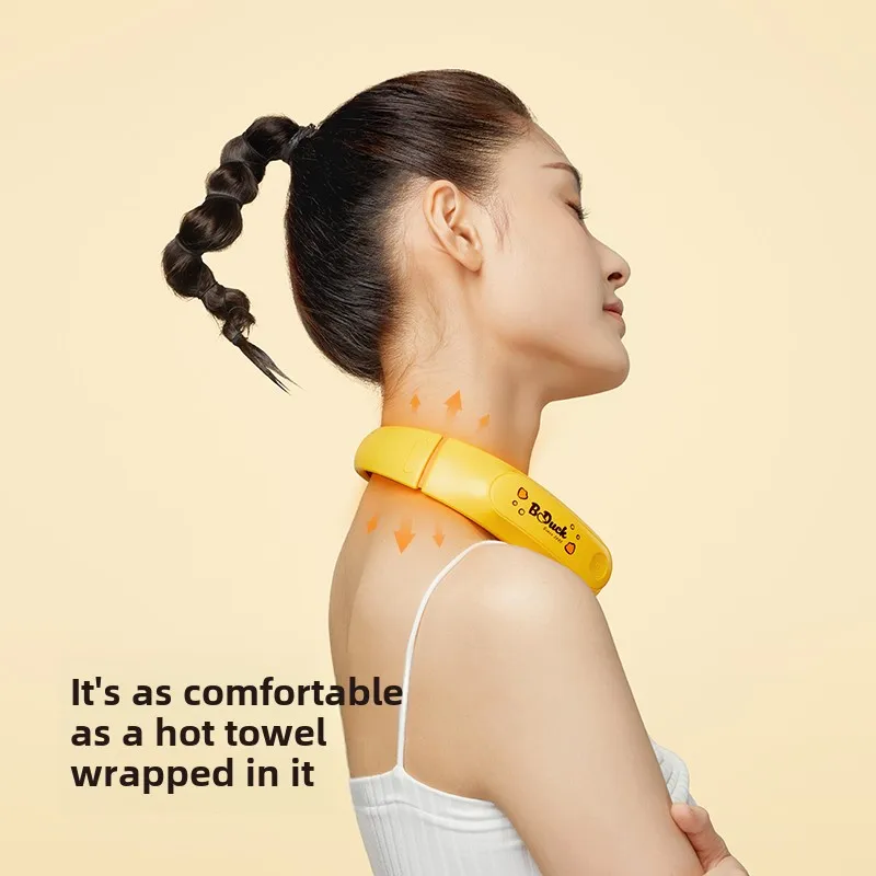 Ultra-thin cervical spine heat compress device neck protection physiotherapy artifact  shoulder neck sticker