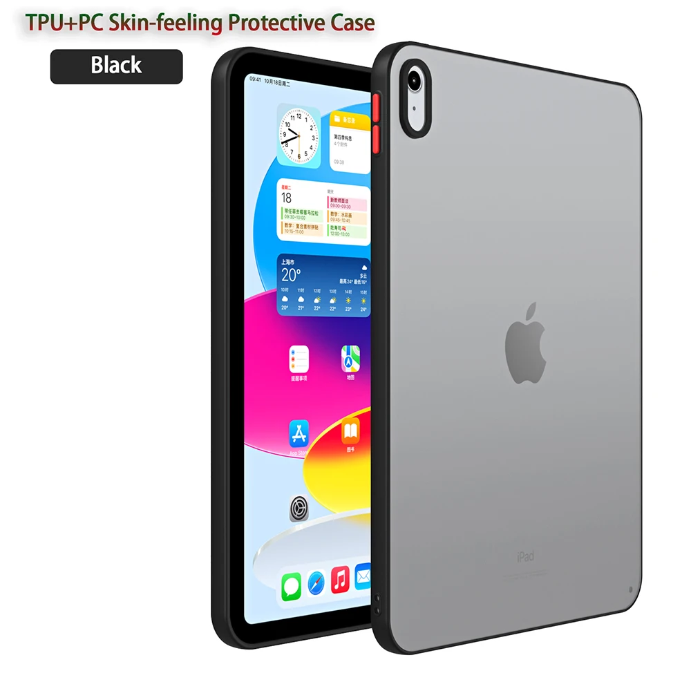 

Чехол-подставка для планшетов iPad Air 8, 11, 13 (M4, A19, 12-го поколения, 2026), Pro 11" (12.9), 11-го поколения (A16), 10/9/8-го поколения (10.9, 10.2, 9.7), Mini 6, 7. Изготовлен из PC+TPU.