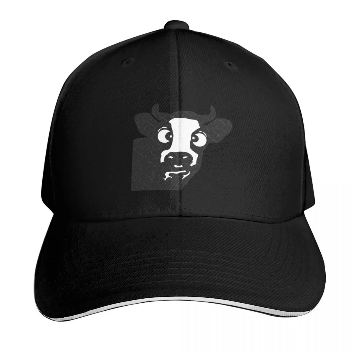 

Cross Eyed Cow Baseball Cap summer hat Sports Cap Hood Trucker Hats For Men Women's
