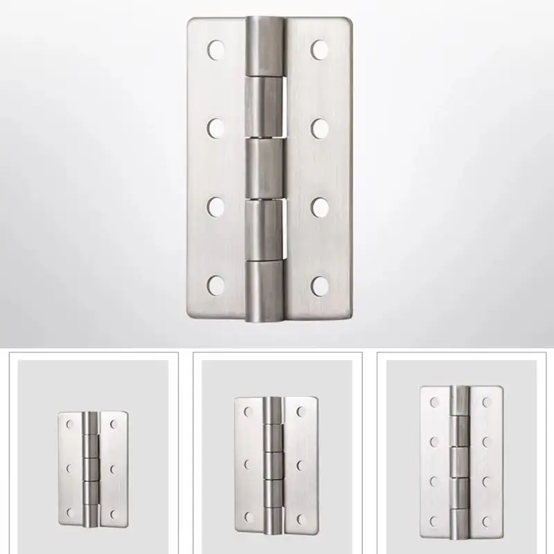 8PCS Stainless Steel Industrial Hinges Distribution Box Chassis Hinges Switch Electric Cabinet Hinges Mechanical Equipment Hinge
