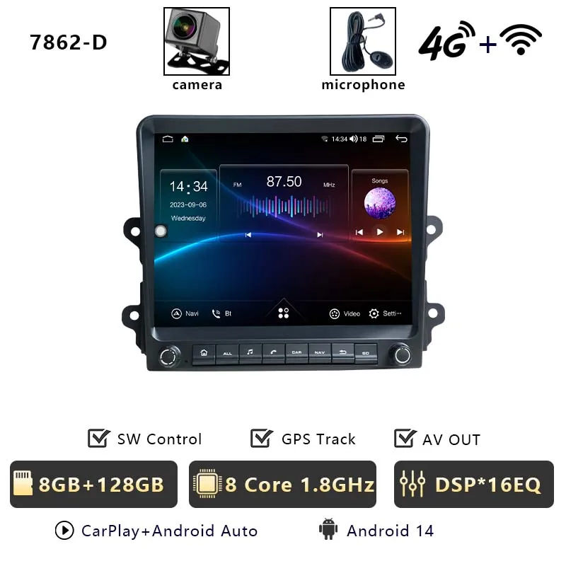 CHSTEK Android 14 Autoradio Carplay für Porsche Cayman 981 918 911 Boxster 718 982 997 991.1 992.1 Stereo GPS Navi WIFI 4G BT FM