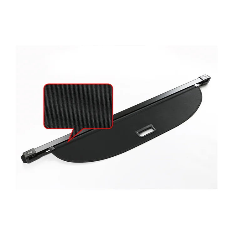 Black Trunk Rear Cargo Cover Car Parcel Shelf For Acura RDX 2019-2022