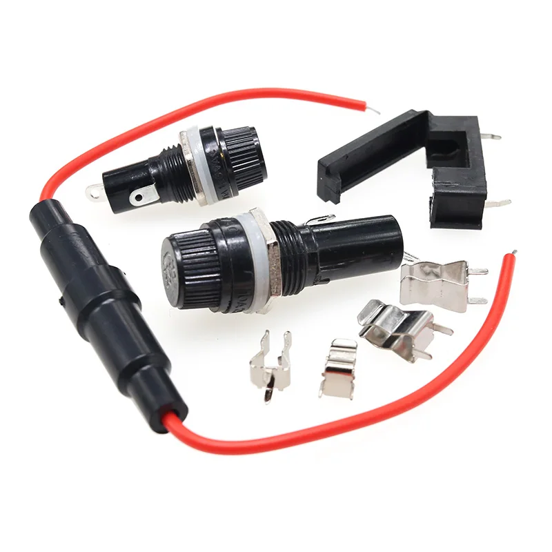 5PCS Glass Fuse Hol…