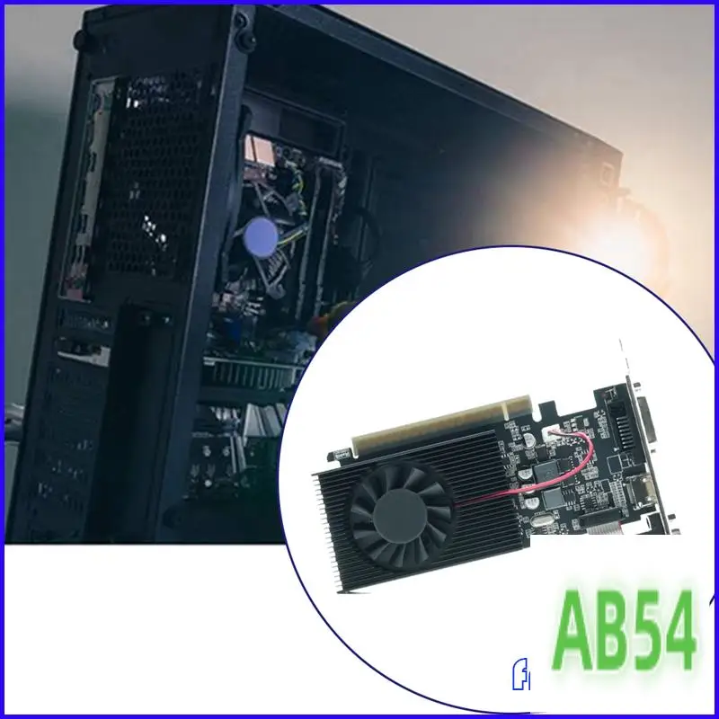 

Видеокарта SB-GT730 4 ГБ GT730 DDR3 128-битные видеокарты GDDR3 — совместимые с выходом DVI и VGA
