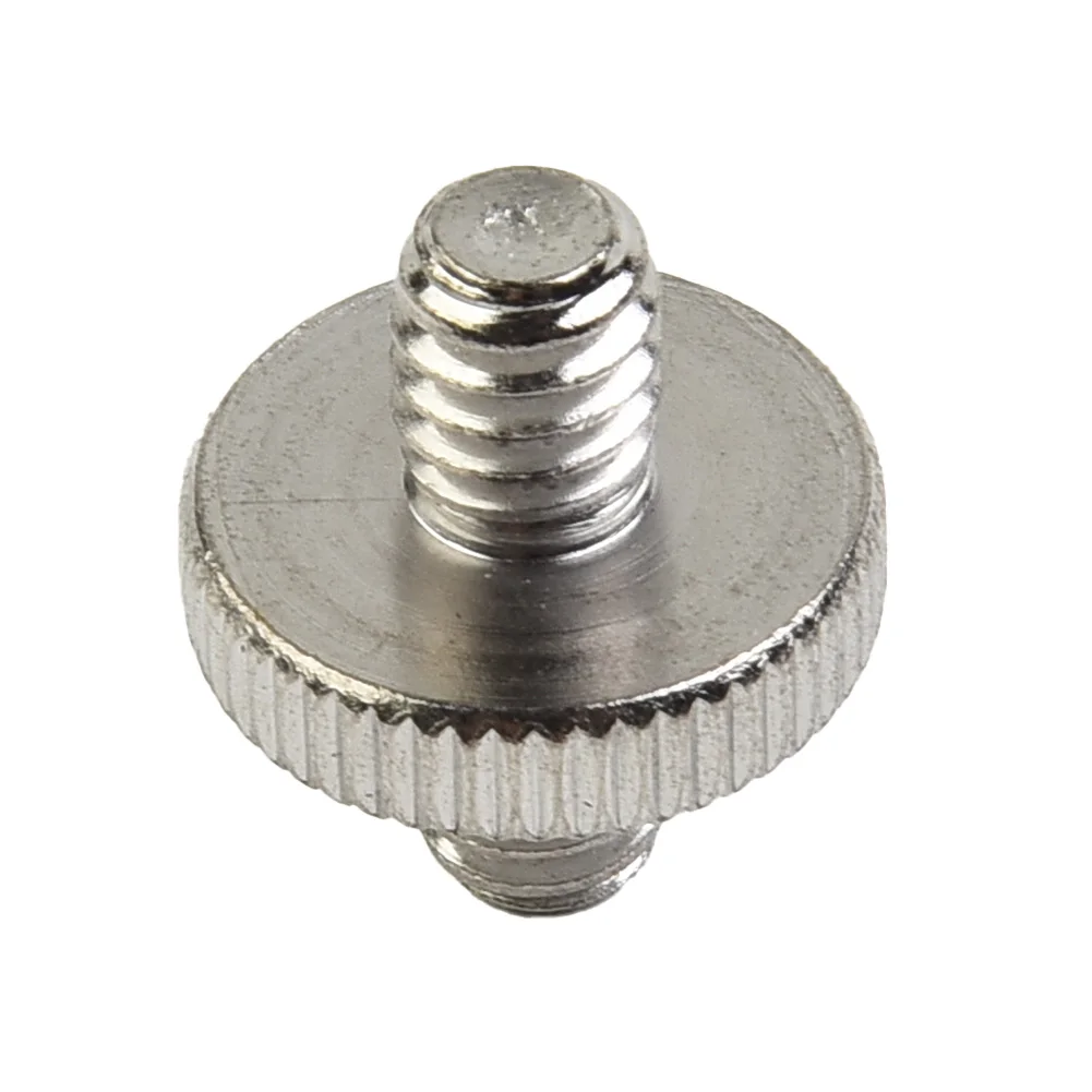 Male To Male Screw Adapter 1/4Inch To 3/8Inch 19mm Length Aluminium Alloy Camera Accessories For 1/4\