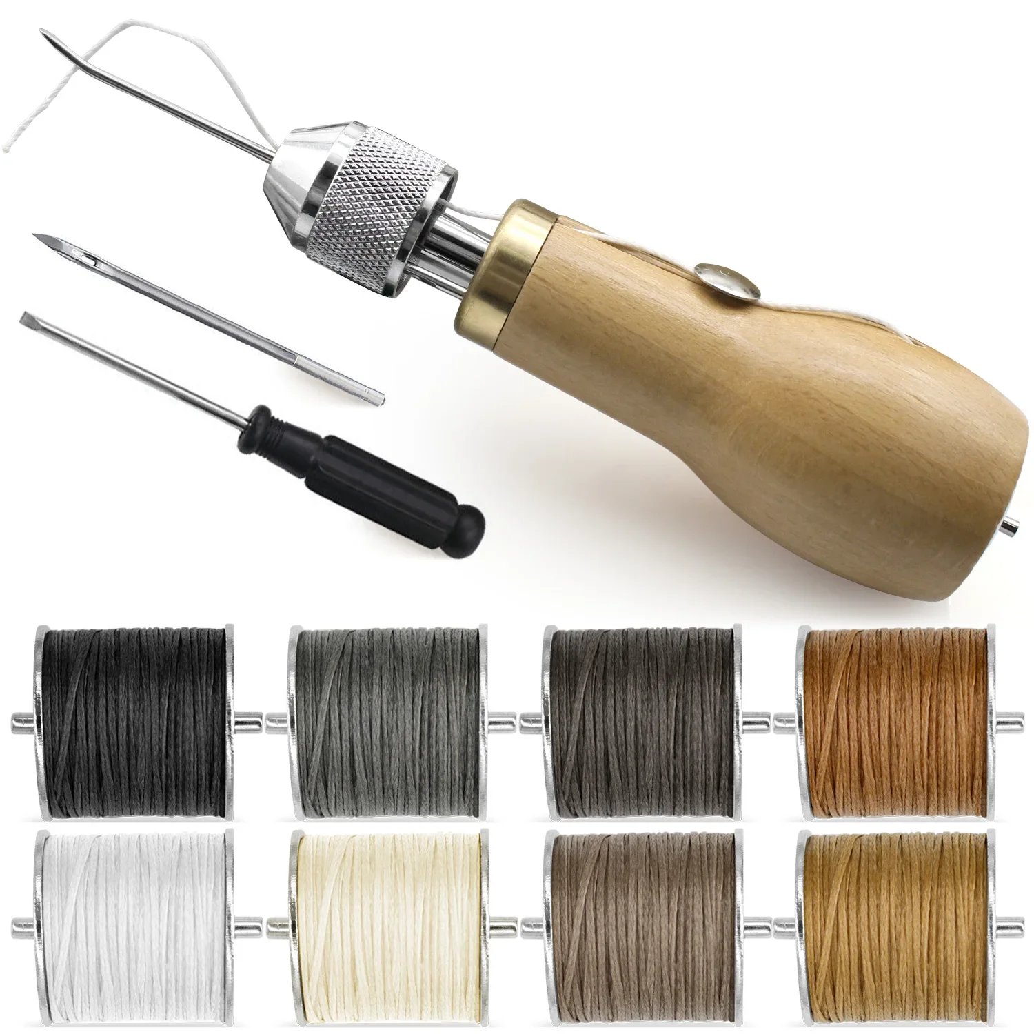 Leather Hand  Sewing Machine Speedy Stitcher Leather DIY Manual Sewing Canvas Repair Tools Leather Craft Edge Stitching