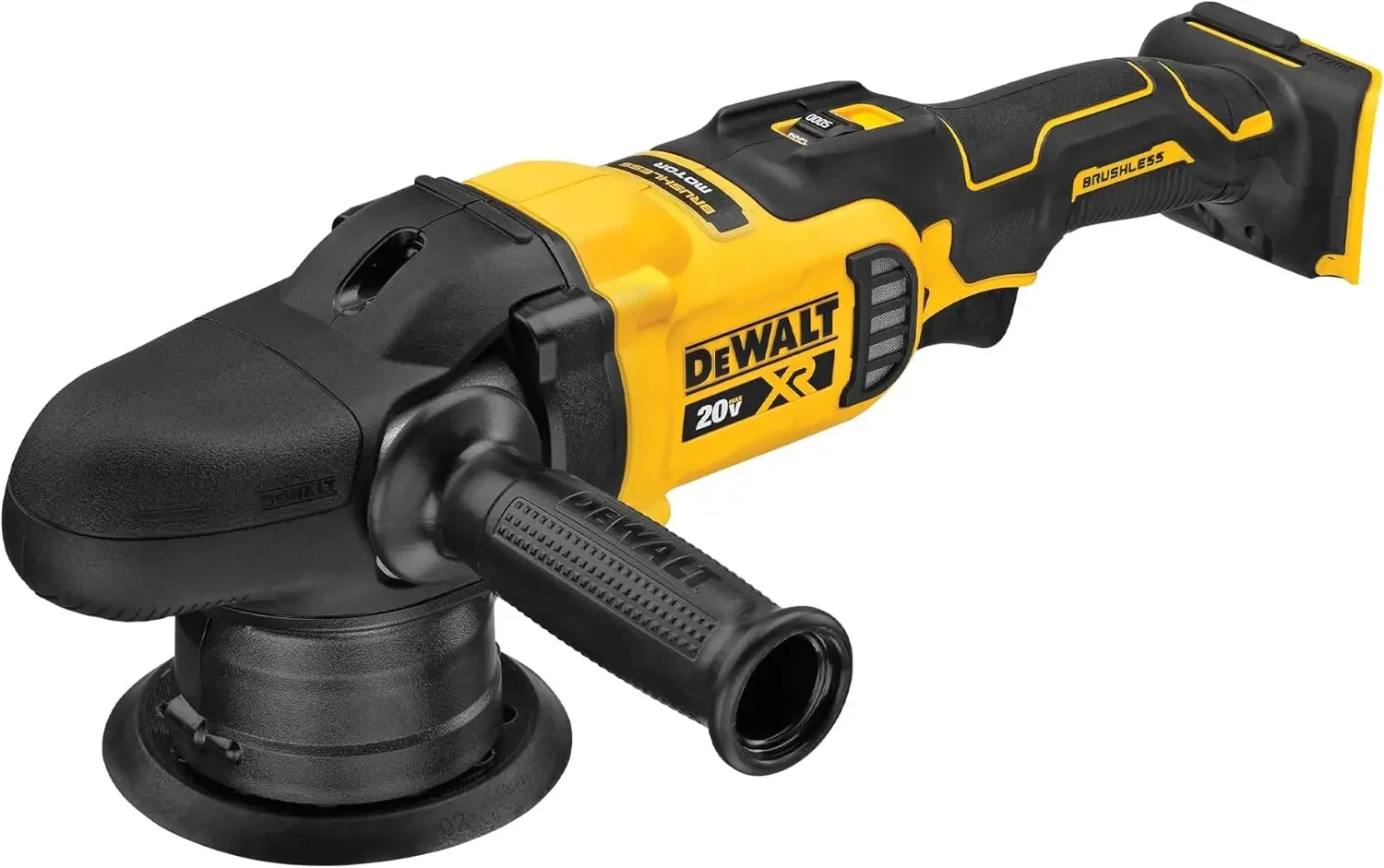 DEWALT 20V MAX* XR Cordless Polisher, Variable-Speed, Random Orbit, 5-Inch, Tool Only (DCM848B)