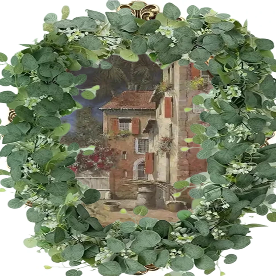 

Artificial Plants Greenery Vines Christmas Accessory Wedding Bauble Outdoor Garden Arch Decor Home Wall Hanging DIY Centerpieces