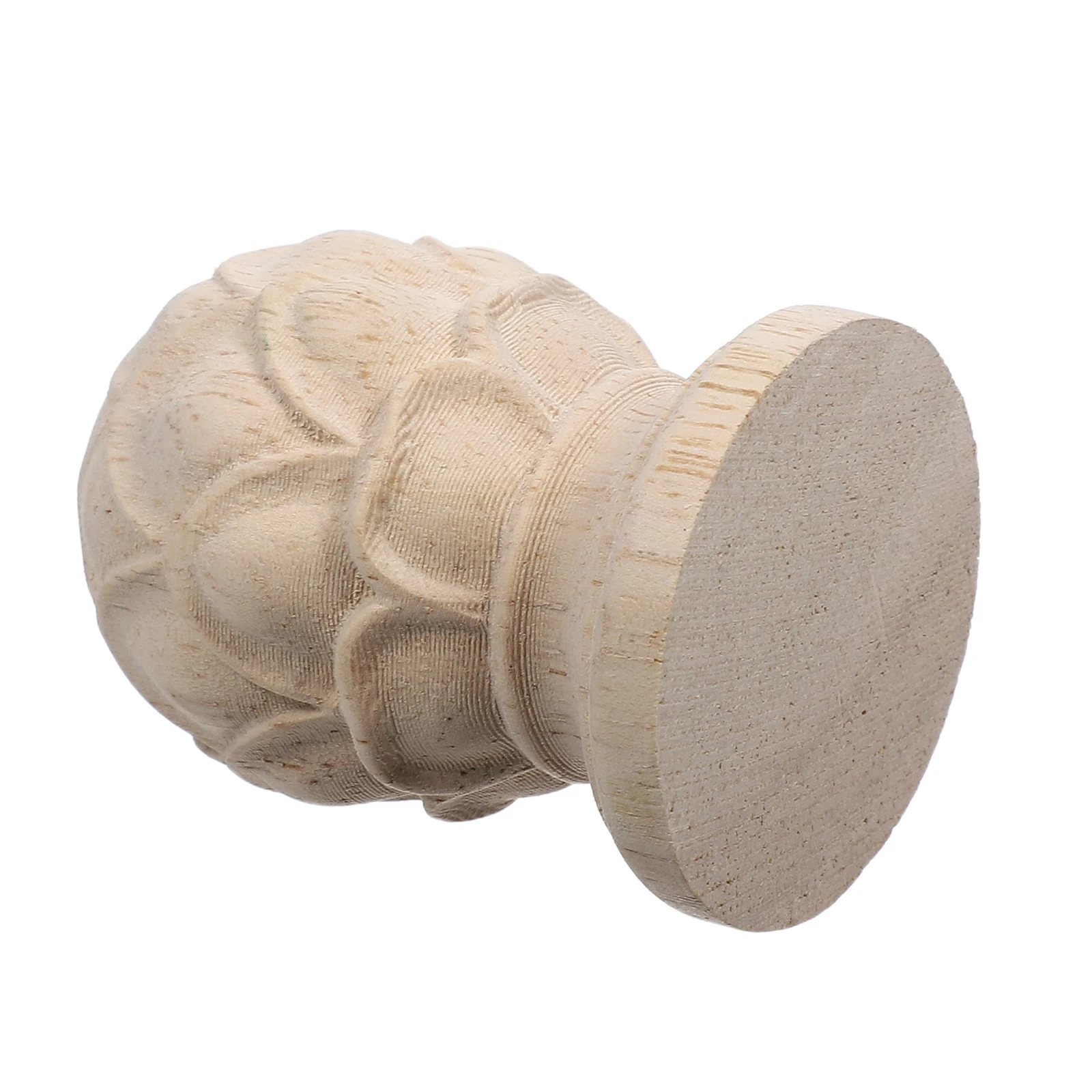 

Wooden Carved Columns Fence Finials Bed Post Home Decor Curtain Rod Decorative